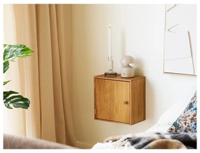 Natúr színű többszintes tölgyfa fali polc 18 cm Townsville – House Nordic