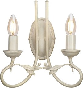 Elstead Lighting OLIVIA OV2-IVORY-GOLD Fali lámpa 2x60W/E14