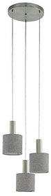 Eglo 97673 - CONCESSA 2 kábeles csillár 3xE27/60W/230V