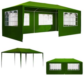 NEAPOL rendezvénysátor, 3x6m, zöld Jurhan