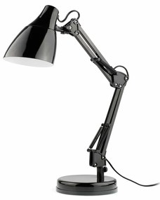 FARO GRU asztali lámpa, fekete, E27 foglalattal, IP20, 51917