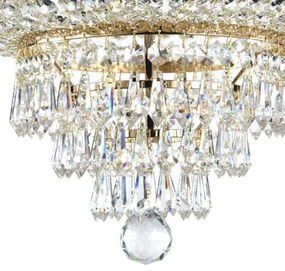 Maytoni DIA890-CL-18-G - Felületre szerelhető csillár PALACE 18xE27/60W/230V