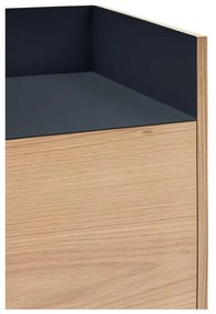 Valley világosbarna-kék szekrény - Teulat