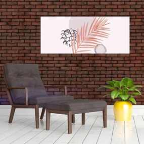 Kép - Lila minimalizmus N⁰3 (120x50 cm)