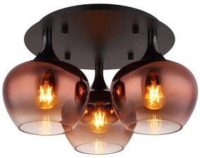 Globo 15548-3DG - Felületre szerelhető csillár MAXY 3xE27/40W/230V réz