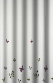 Zuhanyfüggöny - NEW BUTTERFLY - Impregnált textil -180 x 200 cm