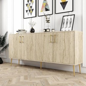 Konzolasztal Kiev - Travertine