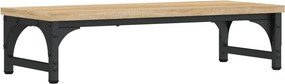 vidaXL sonoma-tölgyszínű szerelt fa monitorállvány 55 x 23 x 14 cm
