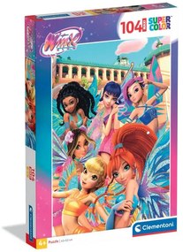 Winx Club Fairy 104 db-os maxi puzzle Clementoni
