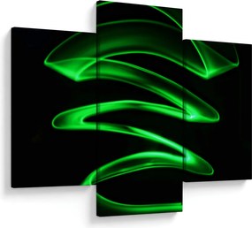 Kép - neonhullámok (90x60 cm)