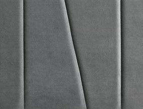 Savana Velvet franciaágy szürke 120x200cm