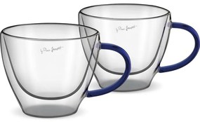 Lamart LT9116 2 részes cappuccino pohárkészletVaso, 190 ml, kék