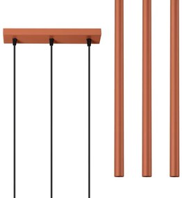 Sollux SL.1526 - Csillár zsinóron PASTELO 3xG9/8W/230V piros