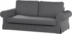 Backabro 3 személyes összecsukható kanapé huzat Ikea sötétszürke bukla