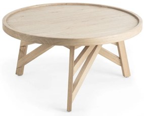 Thais mindifa dohányzóasztal, ø 80 cm - Kave Home