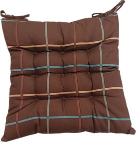 Ülőpárna ERLA BROWN 45x45 cm