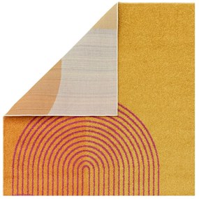 Sárga-narancssárga szőnyeg 200x290 cm Muse Orange Retro – Asiatic Carpets