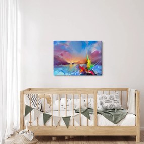 Kép - Naplemente (70x50 cm)