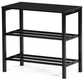 Cipősszekrény 83168-42 BK, fém, fekete