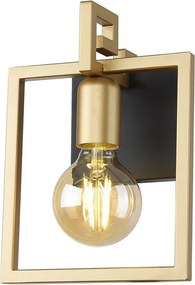 Italux PRIMERO WL-44003-1-BK-GD Fali lámpa 1x60W/E27 IP20