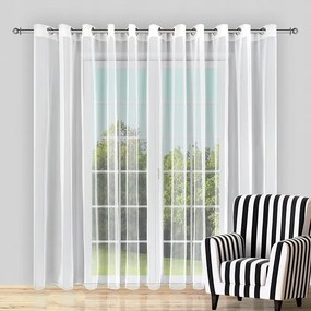 Függöny Az Átvezetőkön Finom, Mint A Selyem 400X280