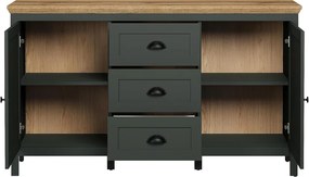Stanton fiókos szekrény sötétzöld