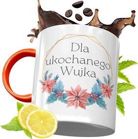 Narancssárga Bögre Nagybácsinak Tökéletes Ajándék fényképes nyomtatással