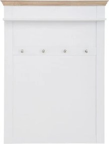 Bruce fehér fali fogas, tölgy dekor - Støraa