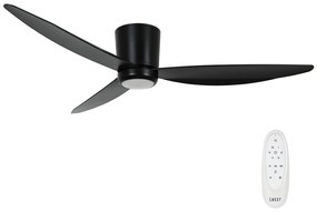Lucci air 21610749 - LED Dimmelhető ventilátor ARRAY 1xGX53/12W/230V fekete + távirányító