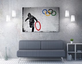 WY118 Banksy vászonkép, 70 x 100 cm