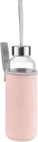 SMOOTHIE kulacs, világos rózsaszín 0,5 l