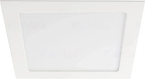Led mennyezeti lámpa négyszögletes fehér Kanlux