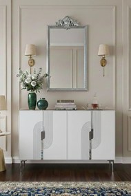Meyra 120 - White, Silver