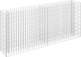 vidaXL horganyzott acél gabion magaságyás 180 x 30 x 90 cm