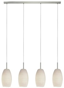 Eglo 97587 - Csillár zsinóron BATISTA 3 4xE27/40W/230V