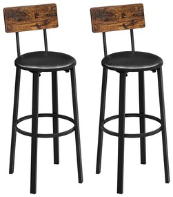 AVEN bárszék barna/fekete