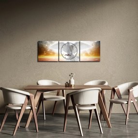 Galamb képe (órával) (90x30 cm)