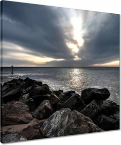 Vászonkép 50x50 Kilátás a tengerre