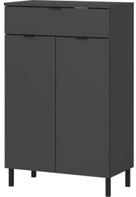 Antracitszürke fürdőszoba bútor szett Arcena – Germania