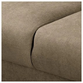 Világosbarna sarokkanapé (bal oldali) Beata – Ropez