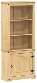 Corona tömör fenyőfa magasszekrény 74 x 38 x 170 cm
