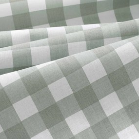 Goldea pamut reggeliző alátét - zsálya színű kockás - 2db 30 x 40 cm