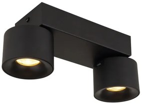 Globo 56961-2B - LED Spotlámpa RAE 2xLED/6W/230V fekete
