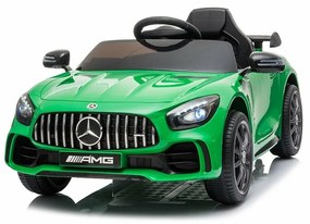 Baby Mix Mercedes-Benz GTR-S AMG gyerek elektromos autó, zöld