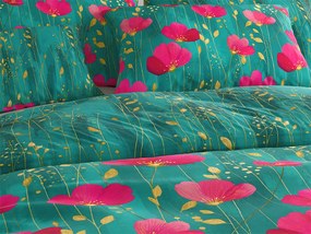 Pamut ágyneműhuzat VIVIDELLE POLY zöld Ágyneműhuzat mérete: 70 x 90 cm | 140 x 200 cm