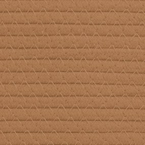 barna pamut tárolókosár Ø40 x 35 cm