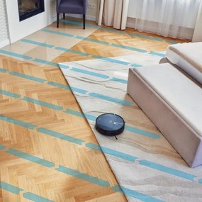 Niceboy ION Charles i4 - Intelligens robotporszívó 2in1 4400 mAh Wi-Fi fekete + távirányító