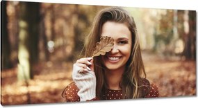 Vászonkép 115x55 Őszi levelek Ősz