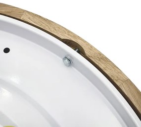 Brilagi - LED mennyezeti lámpa CARVALHO LED/36W/230V tölgy átm. 37,5 cm