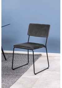 Étkezőszék COLE 1 db söt. szürke